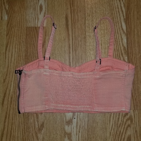 Forever 21 Distressed Denim Crop - Picture 2 of 4